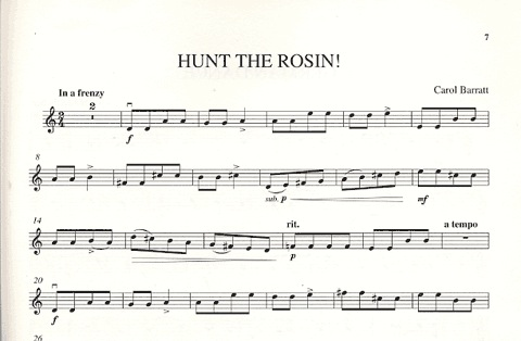 Barratt, Carol: Bravo! Violin (violin & piano)