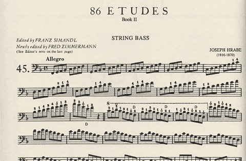 Hrabe, Josef: 86 Studies Vol.2 (bass)