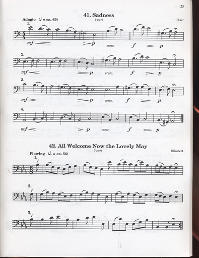 Starr, William: Rounds & Canons for Cello Ensemble (2,3 cellos)