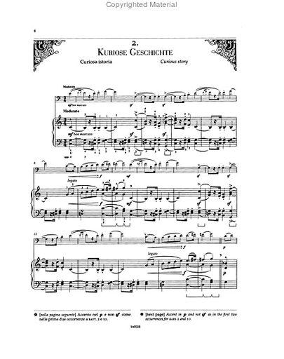 Schumann, Robert (Grutzmacher): Kinderszenen Op. 15