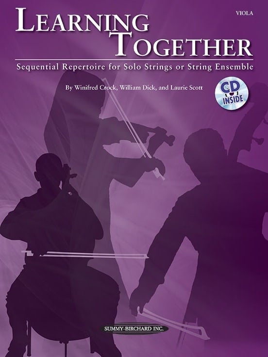 Crock, Dick, & Scott: Learning Together (viola)(CD) Alfred