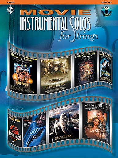 Movie Instrumental Solos for Strings (violin & CD)
