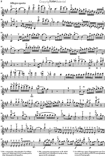 Mozart, W.A. (Seiffert, ed.): Concerto No. 5 in A, K.219, urtext (violin and piano)