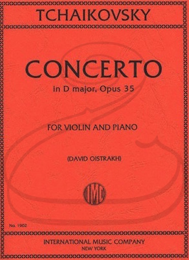 Tchaikovsky (Oistrakh): Concerto in D Major, Op.35 (violin & piano) International