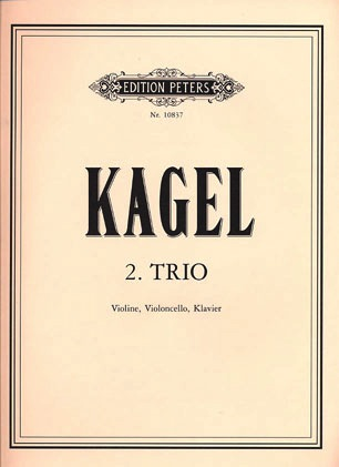 Kagel, Mauricio: Trio (violin, cello, piano)