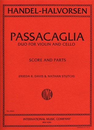 Handel-Halvorsen: Passacaglia for string ensembles without piano