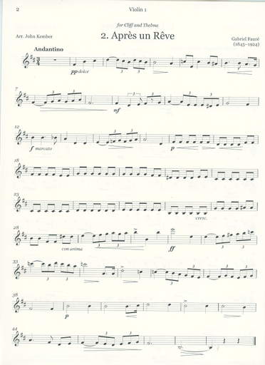 Kember, J. (arr.): To a Wild Rose (2 violins, viola, and cello)