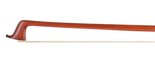 A • LIEBHABER round violin bow, pearl heels, silver-mounted, San Diego, California, 59.2 grams