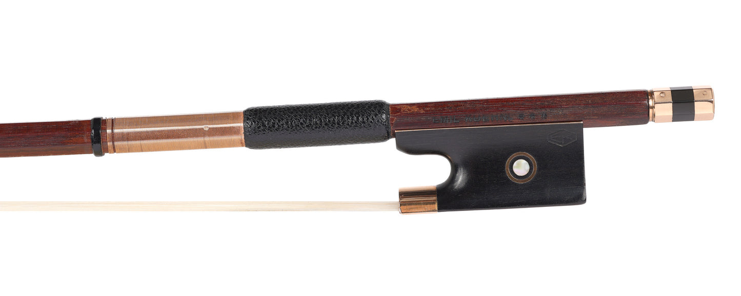 EMIL KUEHNL*** gold violin bow, GERMANY, 66.0g