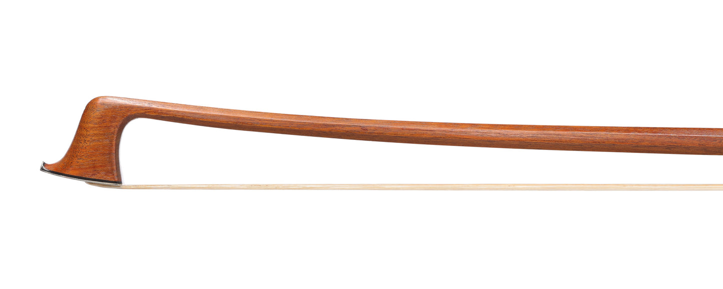 Marcel LAPIERRE viola bow, silver-mounted ivory frog, 1958, 69.5 grams, FRANCE
