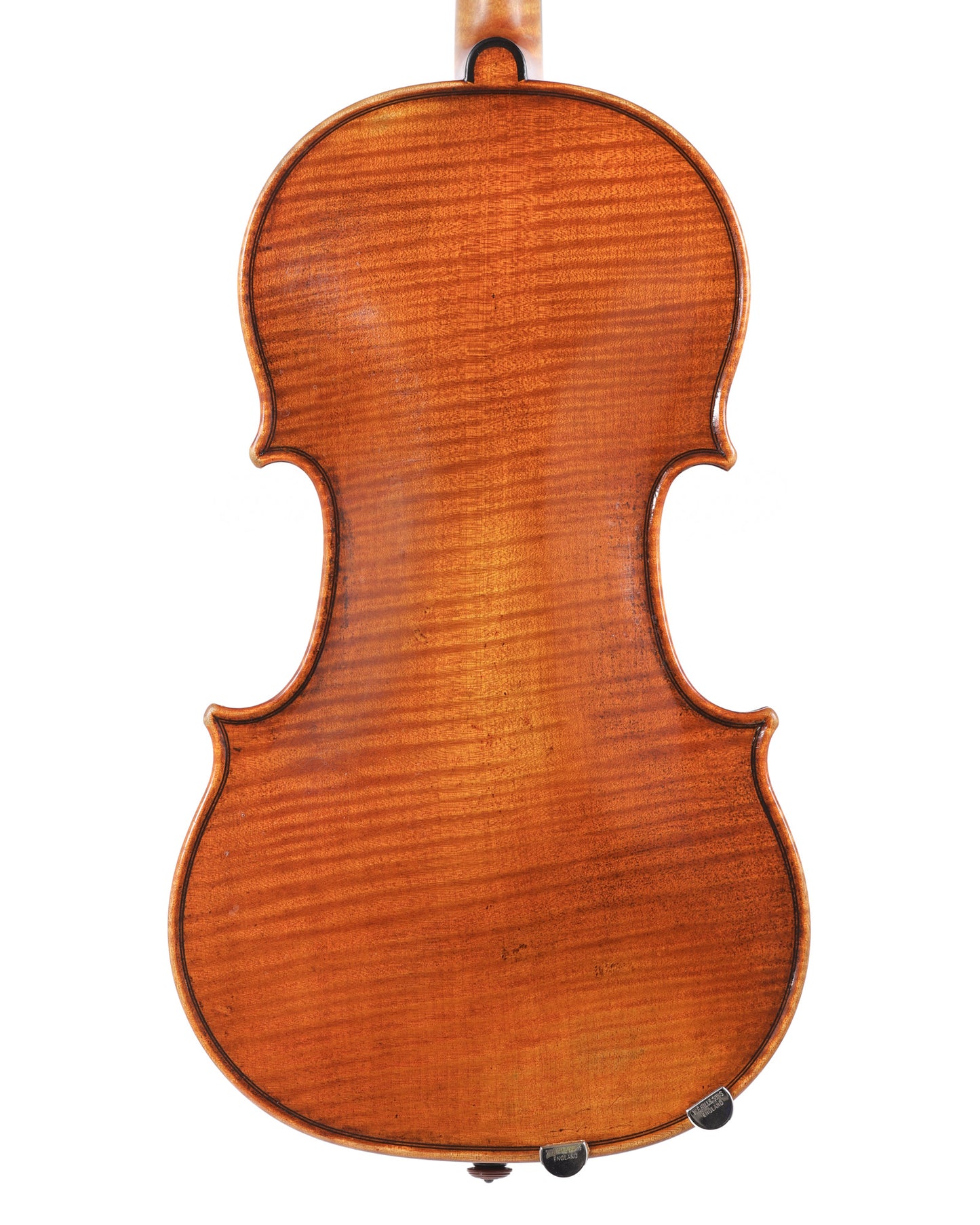 Arlie Moran antiqued violin, opus 53, one-piece back, 2016, Los Angeles, California (branded internally)