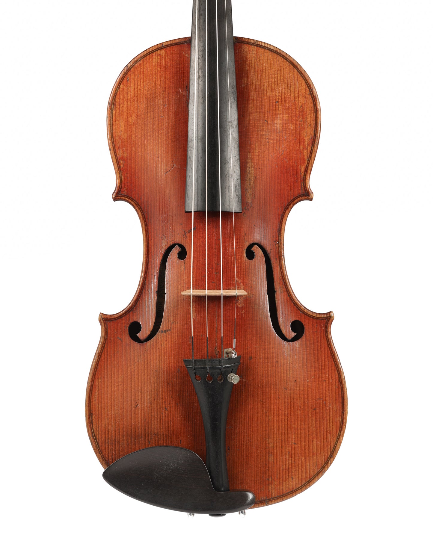 "Klotz" label 4/4 violin, Mozart-head scroll