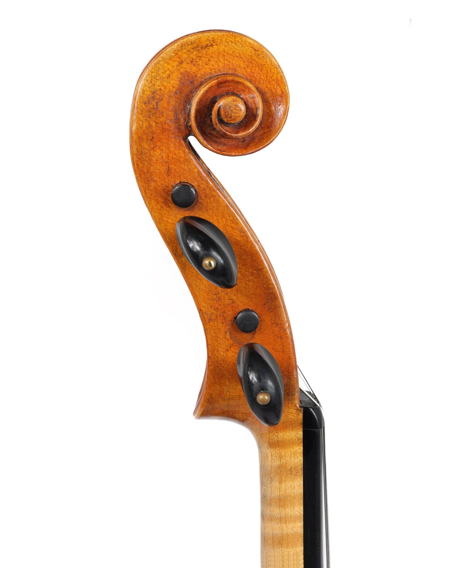 Michael Fischer inlaid violin, 2000, copy of Nicholaus Gagliano, Los Angeles, USA