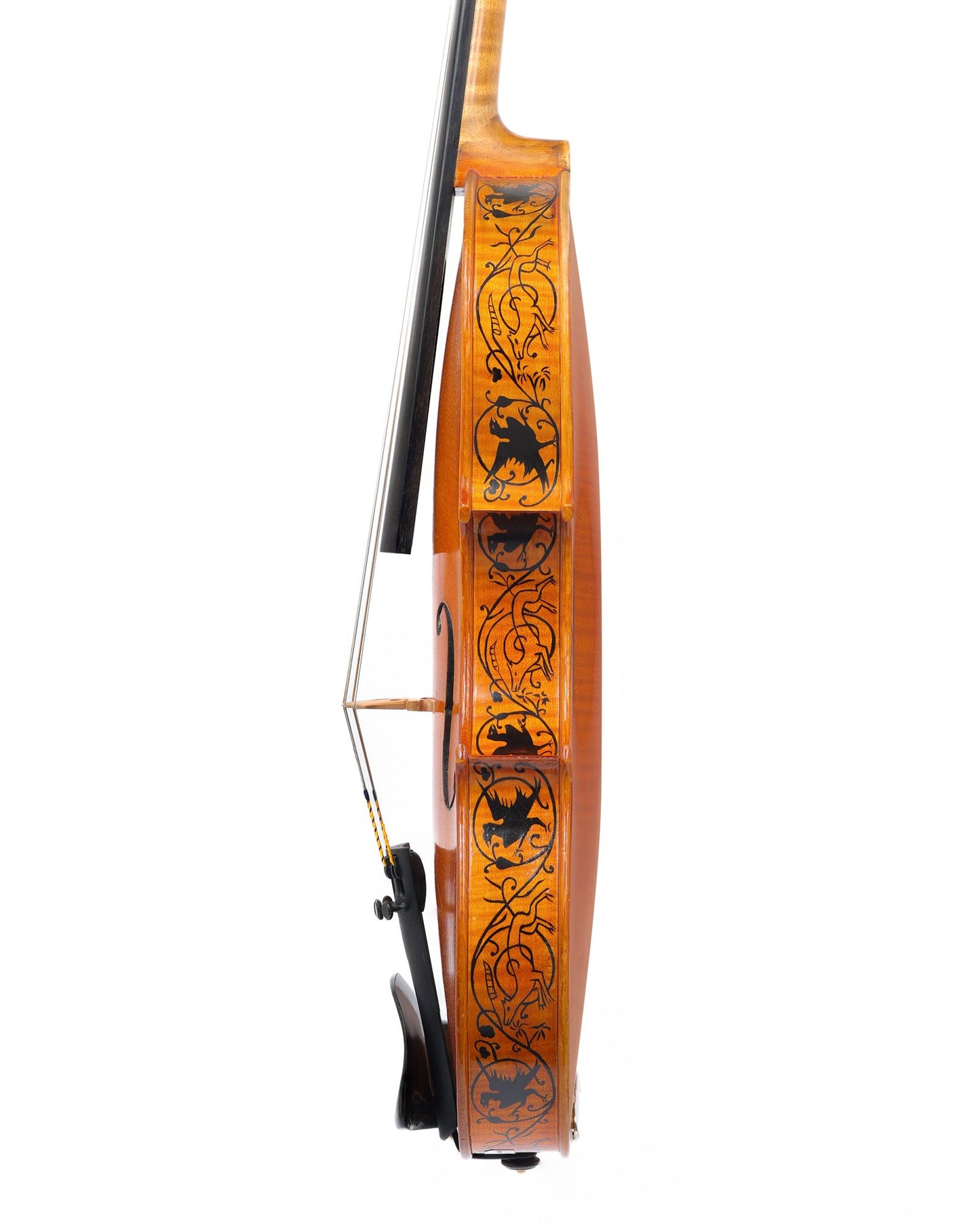 Jose Cabascango inlaid violin, 2000, Flensburg, GERMANY