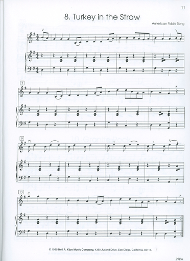 Frost, Robert: Primo Encores (piano accompaniment)