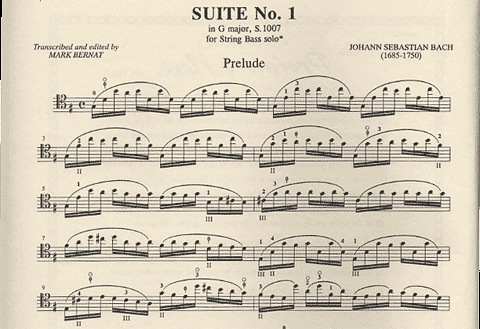 Bach, J.S. (Bernat): Six Suites for String Bass Solo