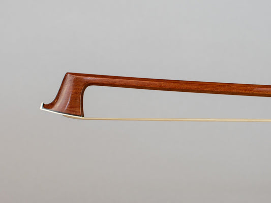 MIGUEL HUIPE silver violin bow, Pernambuco, MEXICO, 61.6g