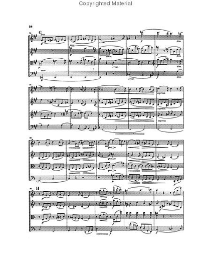 Brahms, J. (Reiser, ed.): String Quartet, Op. 51 No. 1 in C Minor and 2 in A Minor, urtext (score)