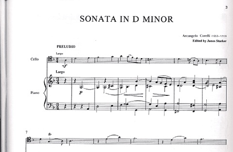 Starker, J. (ed)5 Italian Sonatas (cello & piano)
