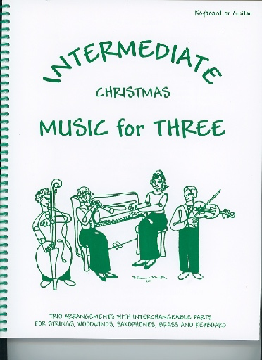 Kelley, Daniel: Music for Three, Christmas, Intermediate (piano)