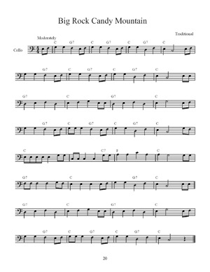Maroni, Joe: Beginning Cellist's Songbook (cello solo)