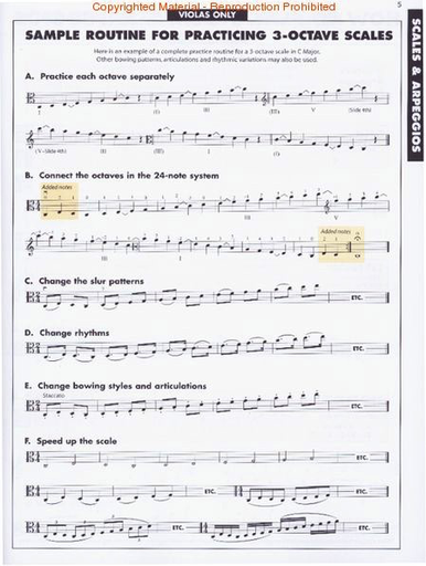 Allen, M., Gillespie, R., & Hayes, P.T.: Advanced Technique (viola)