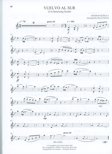 Piazzolla, A.: 25 Piazzolla Tangos (violin, and piano)