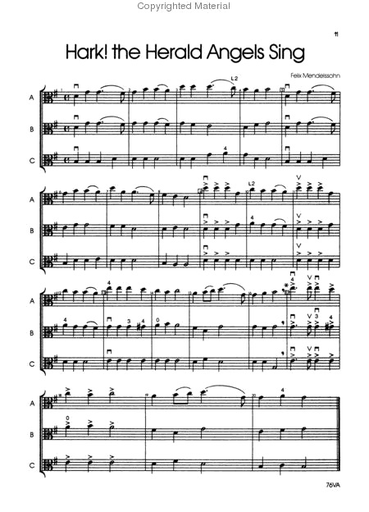 Frost, R.S.: Christmas Kaleidoscope (viola)