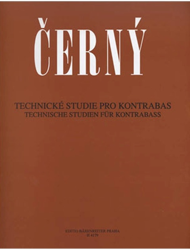 Cerny, Frantisek: Technical Studies for Double Bass (Technische Studien fur Kontrabass) Barenreiter