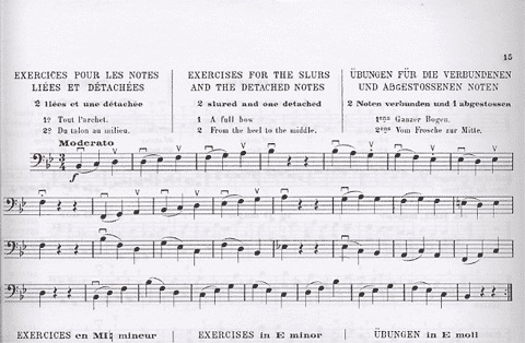 Nanny, Edouard: Complete Method for the Double Bass Vol.1