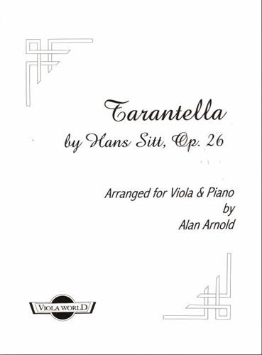 Sitt, Hans (Arnold): Tarantella Op.26 (viola & piano)