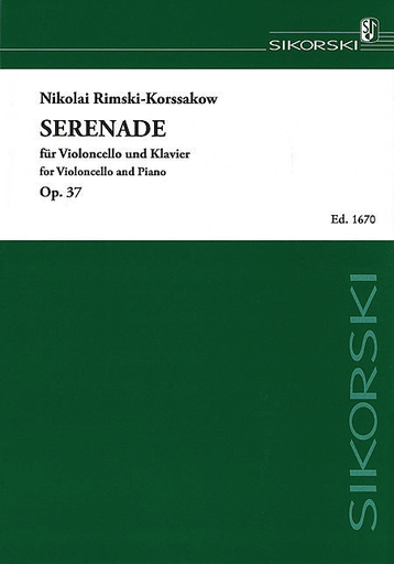 Rimsky-Korsakov, N.: Serenade Op. 37 (cello & piano)
