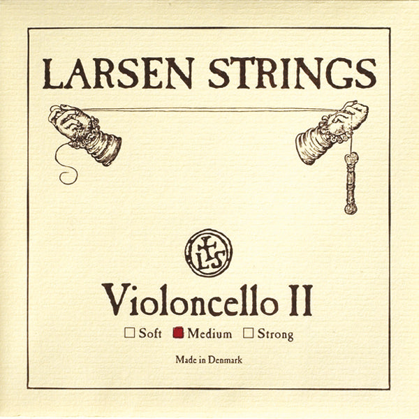 Larsen Original cello D string, steel, Denmark,
