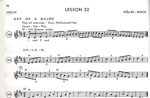 Muller, J.F. & Rusch, H.W.: String Method, Bk.2 (violin)
