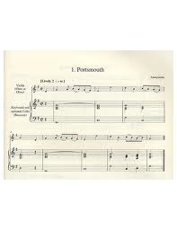 Barlow, Jeremy: English Airs & Dances (violin, piano, optional cello)