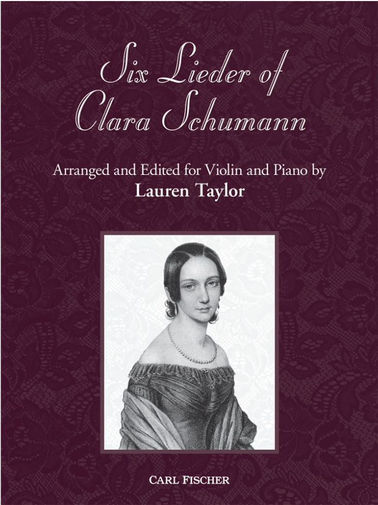 Schumann (Taylor): Six Lieder of Clara Schumann (violin and piano) FISCHER