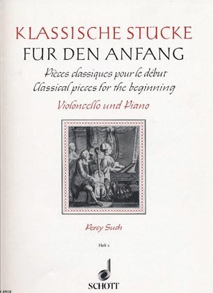 Such: Classical Pieces for Beginning Cello Vol.1 (cello & piano)