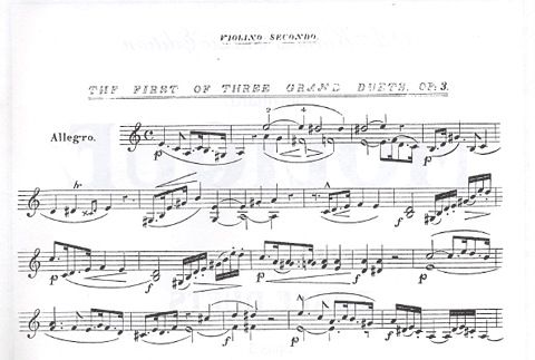 Molique, Bernhard: Three Duets Op.3 (2 violins)