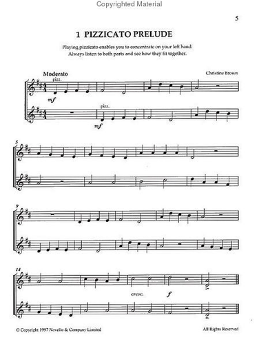 Cohen: (collection) Easy Violin Duets, Bk.1 - ARRANGED (2 violins) Novello