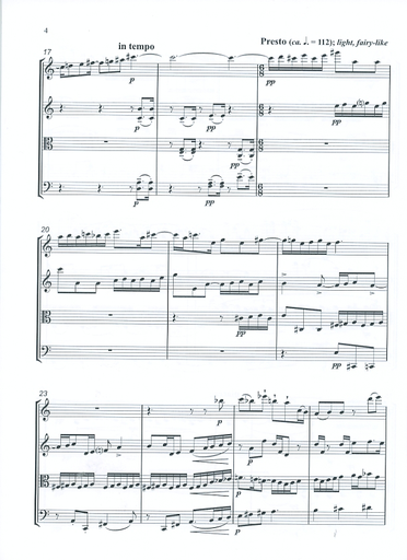 Bolcom, W.: String Quartet, No. 6 (score and parts)