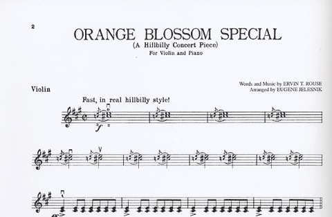 Rouse, Orange Blossom Special (Violin)
