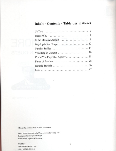 Igudesman, A.: Miles & More (2 violins)