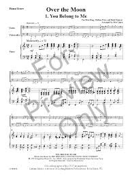 Ligon, B: Over the Moon Five Love Songs for String Quartet (string quartet) Latham