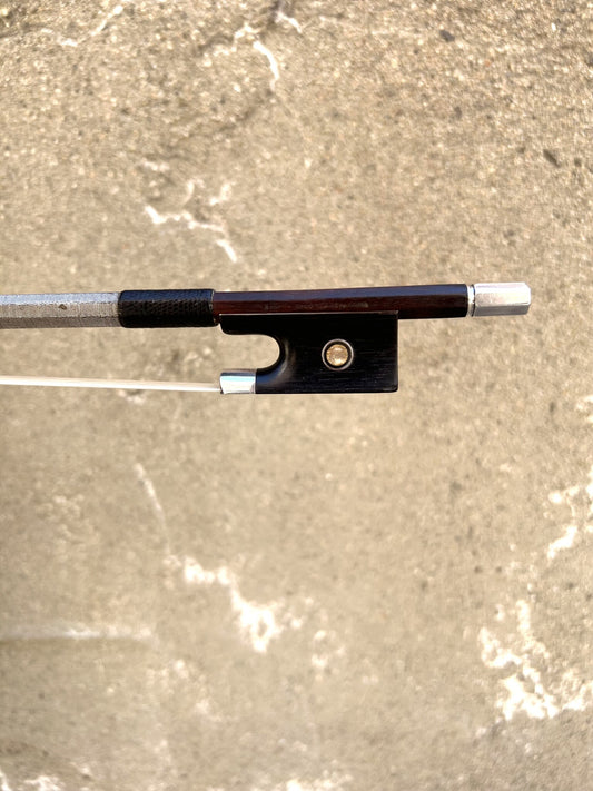 Pierre Maline silver violin bow branded "FERET-MARCOTTE", Raffin cert. 60.2g | Metzler Violins