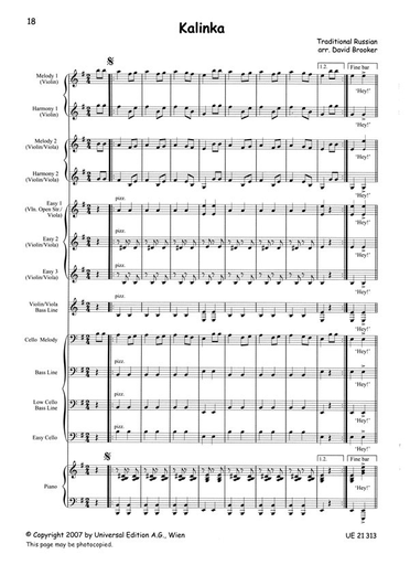 Brooker, D: Stringplay Around the World (violin, Viola, Cello, Piano)