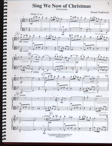 Kelley, Daniel: Music for Two Violas - Traditional Christmas Favorites