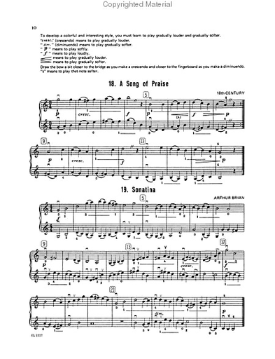 Applebaum: Chamber Music for Two String Instruments Vol.1 (2 violins) Alfred Music