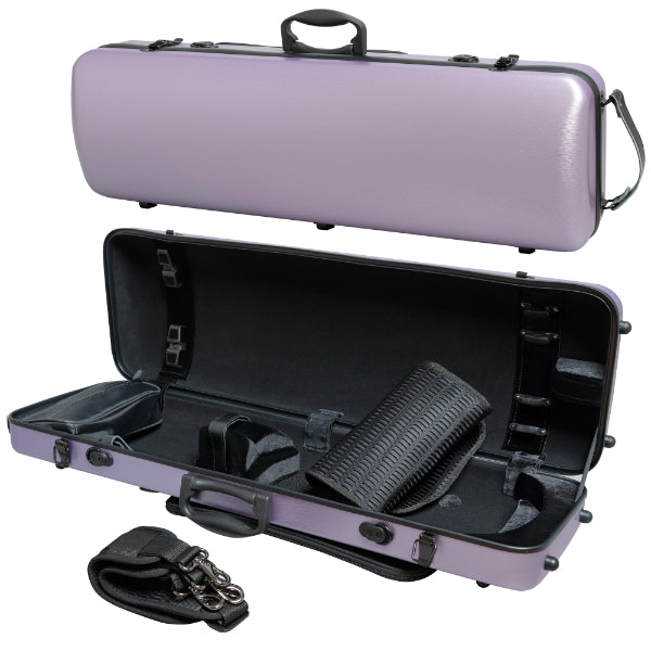 Mika Polycarbonate Oblong Violin Case