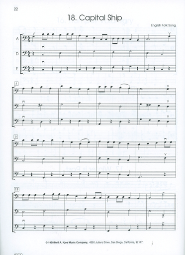 Frost, Robert: Primo Encores (3 cellos)