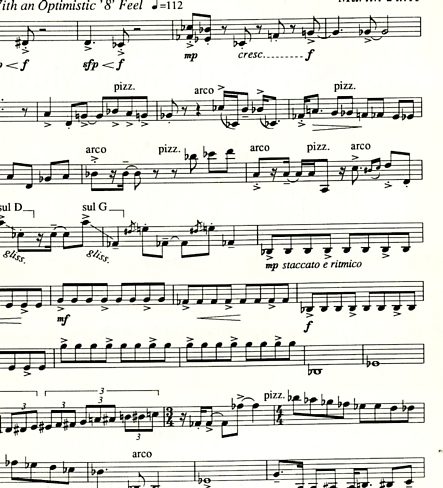 Yates, Martin: New York Night Music (string quartet) score and parts